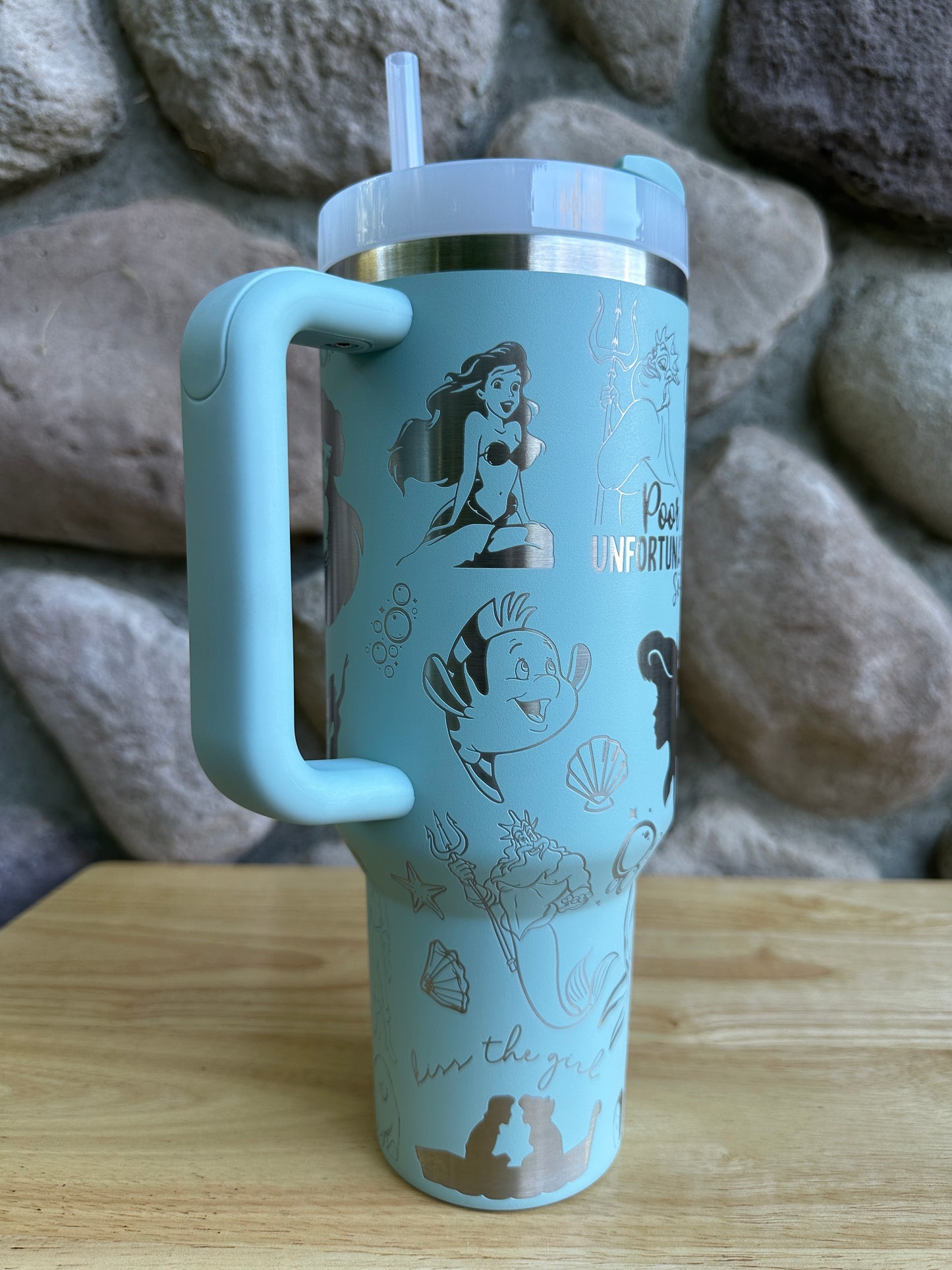 Little Mermaid - Stanley 40oz Quencher