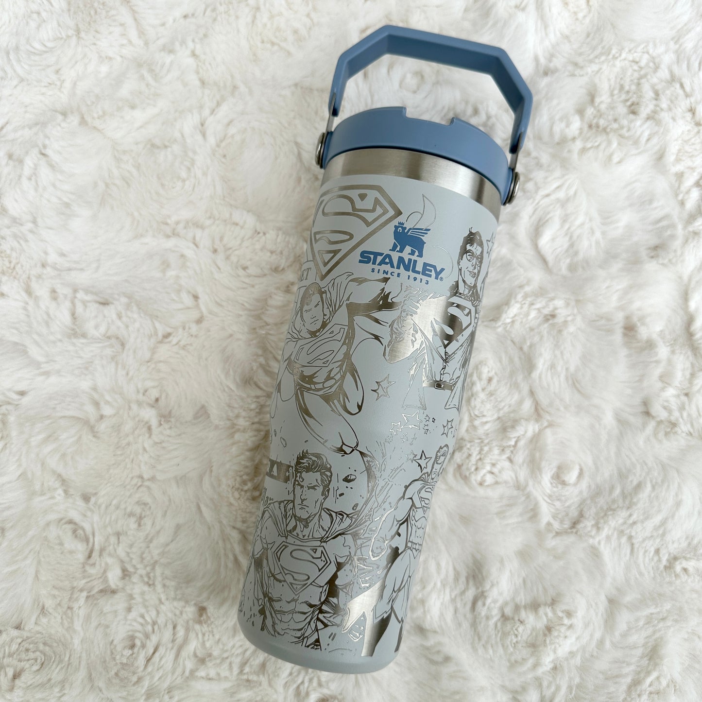 Superman - Stanley 30oz Flip Straw Tumbler