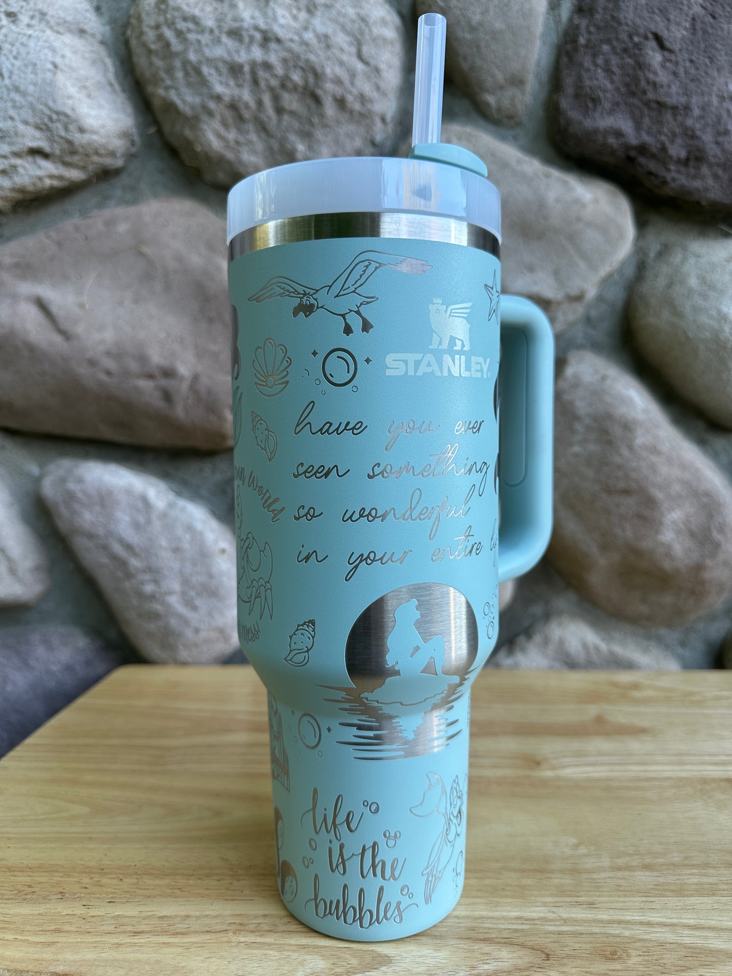 Little Mermaid - Stanley 40oz Quencher