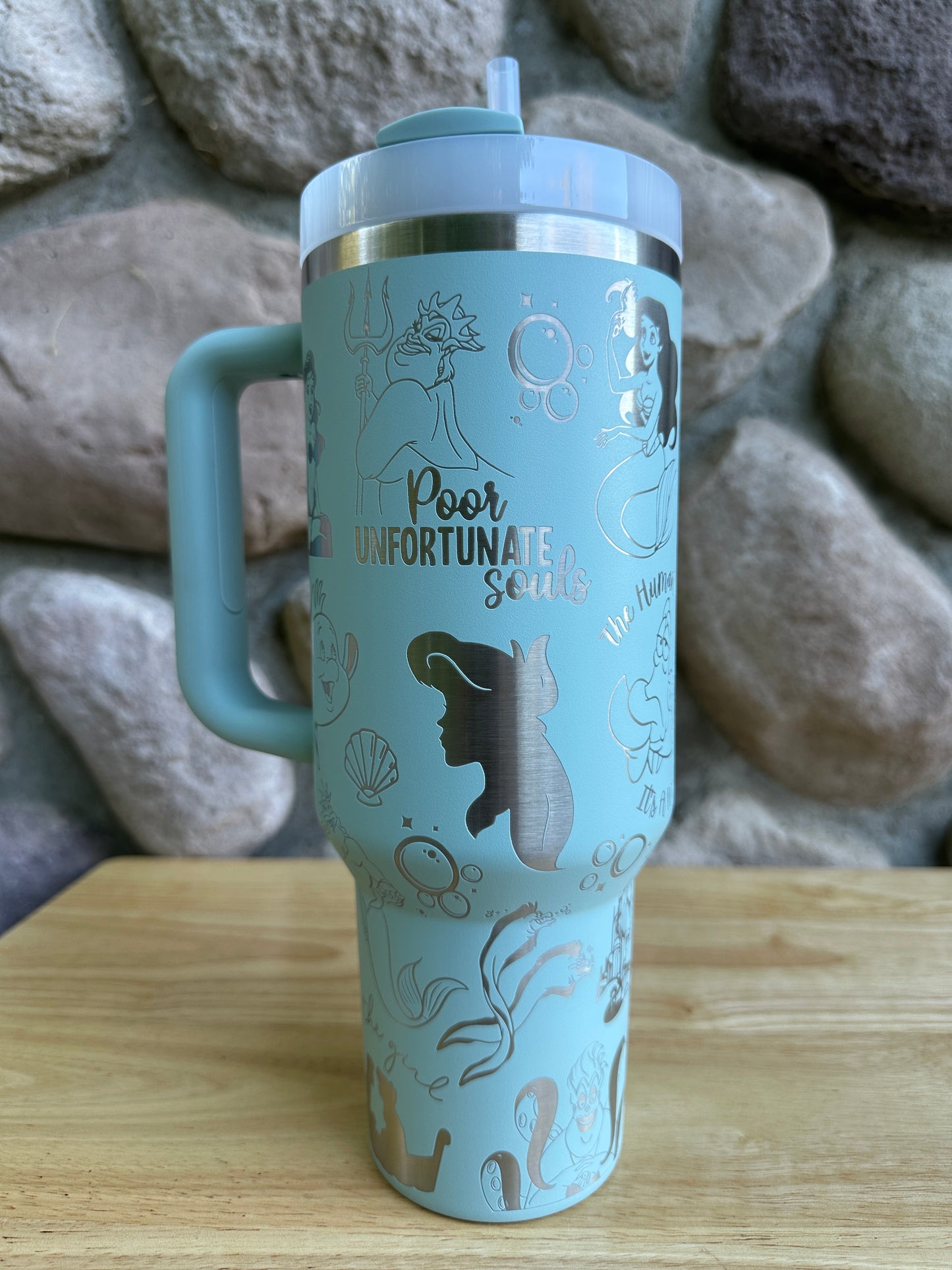 Little Mermaid - Stanley 40oz Quencher