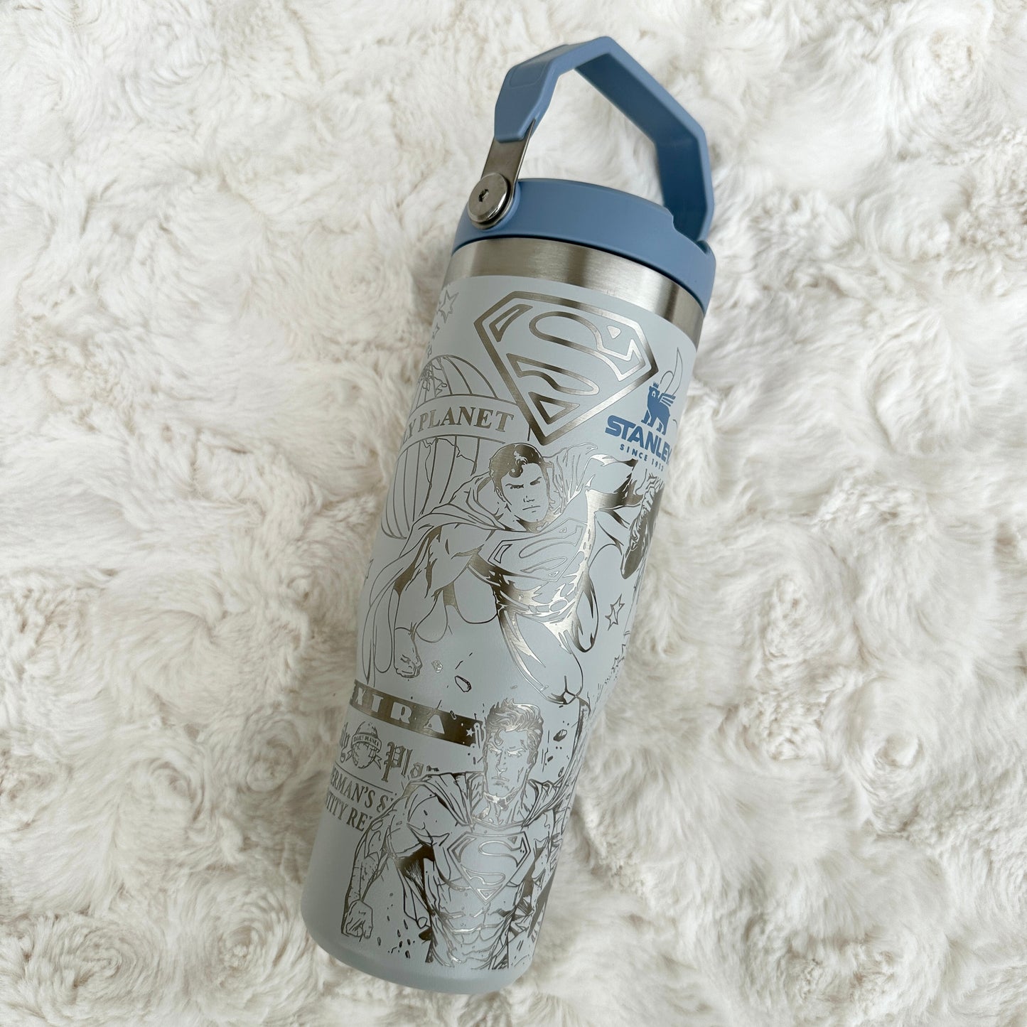 Superman - Stanley 30oz Flip Straw Tumbler
