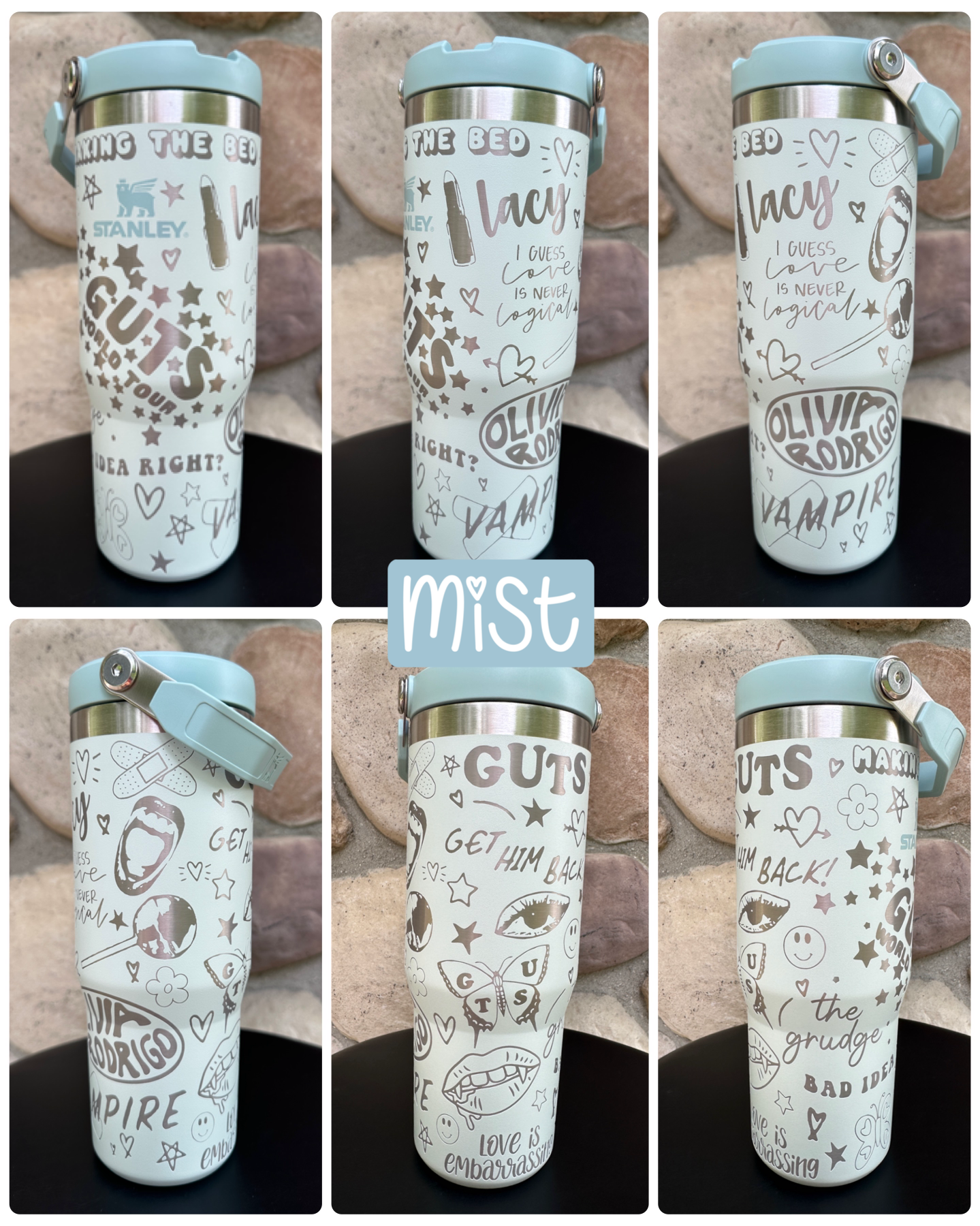 Olivia Rodrigo Guts - Stanley 30oz Flip Straw Tumbler