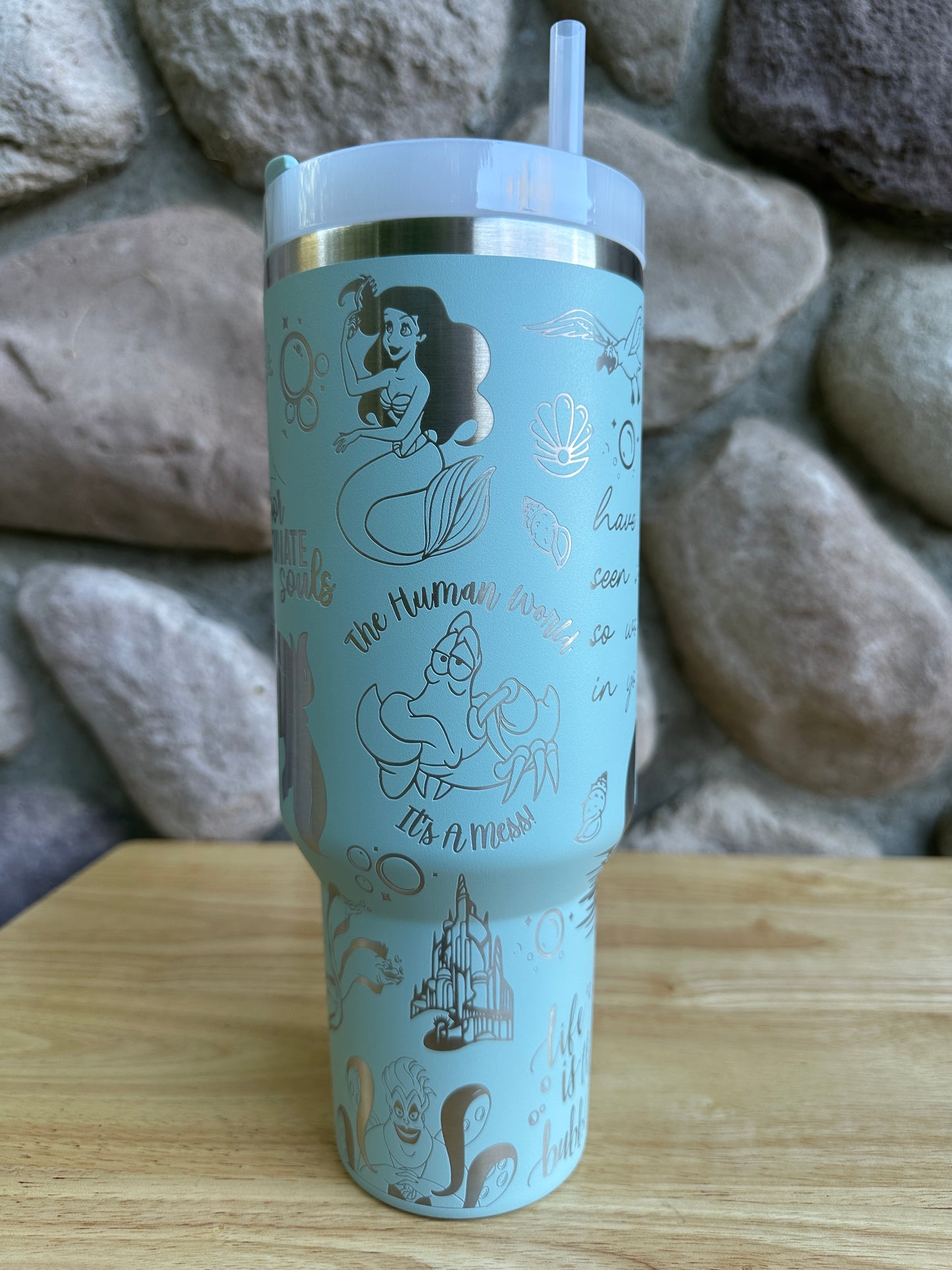 Little Mermaid - Stanley 40oz Quencher