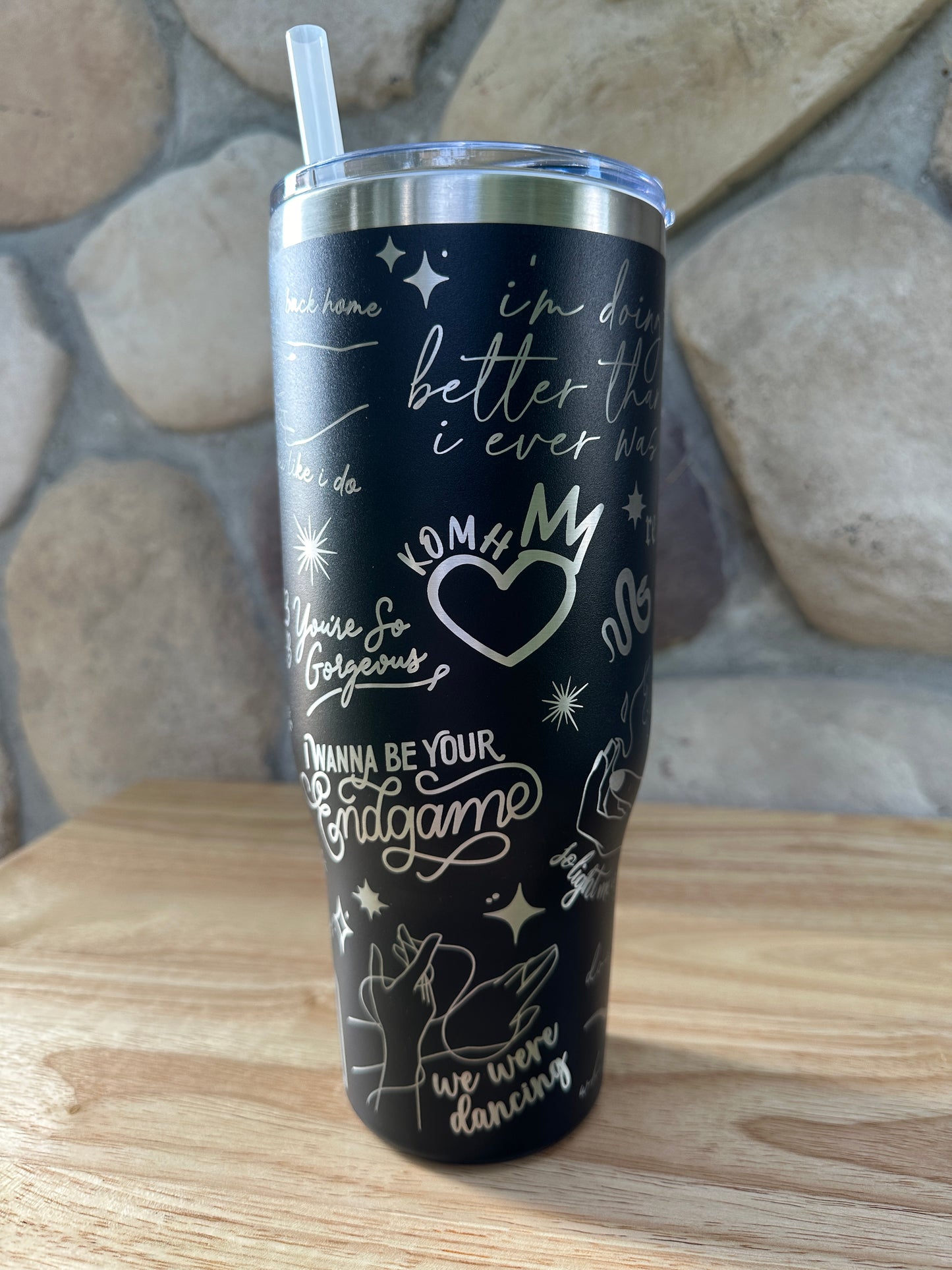 Taylor Swift Reputation - Non-Brand 40oz Tumbler