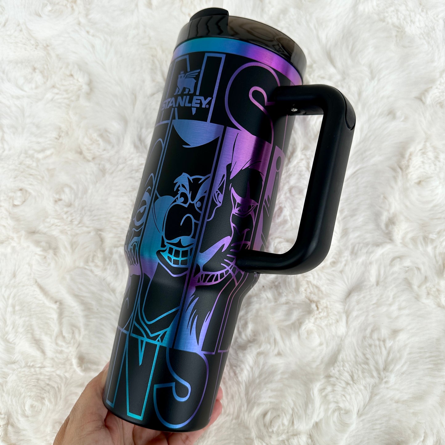 Disney Villain Portraits - Rainbow Tumbler