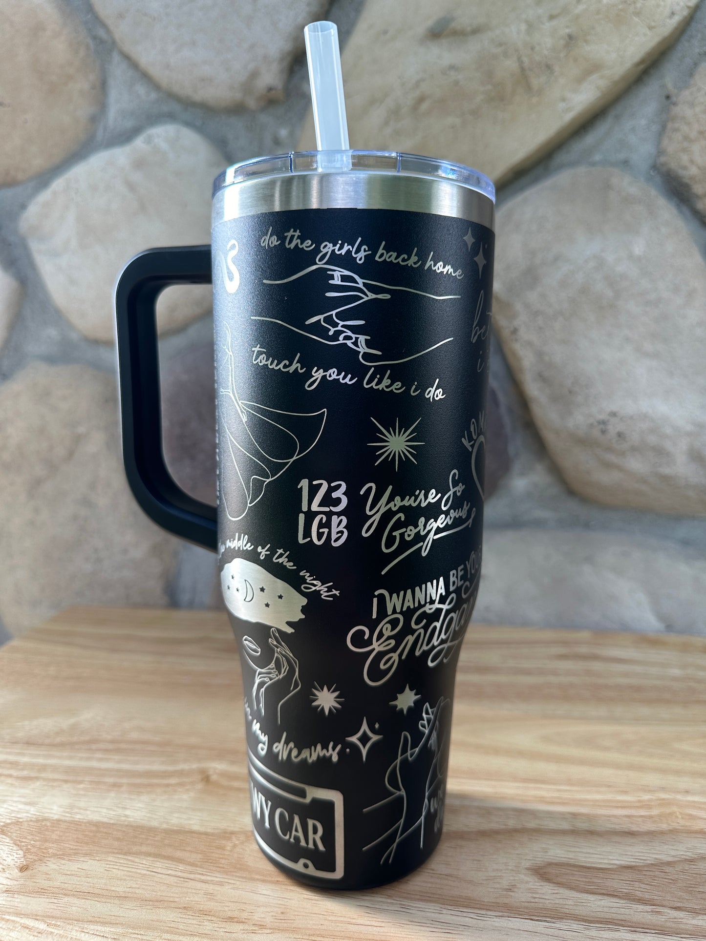 Taylor Swift Reputation - Non-Brand 40oz Tumbler