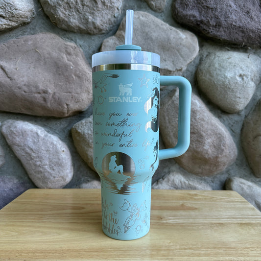 Little Mermaid - Stanley 40oz Quencher