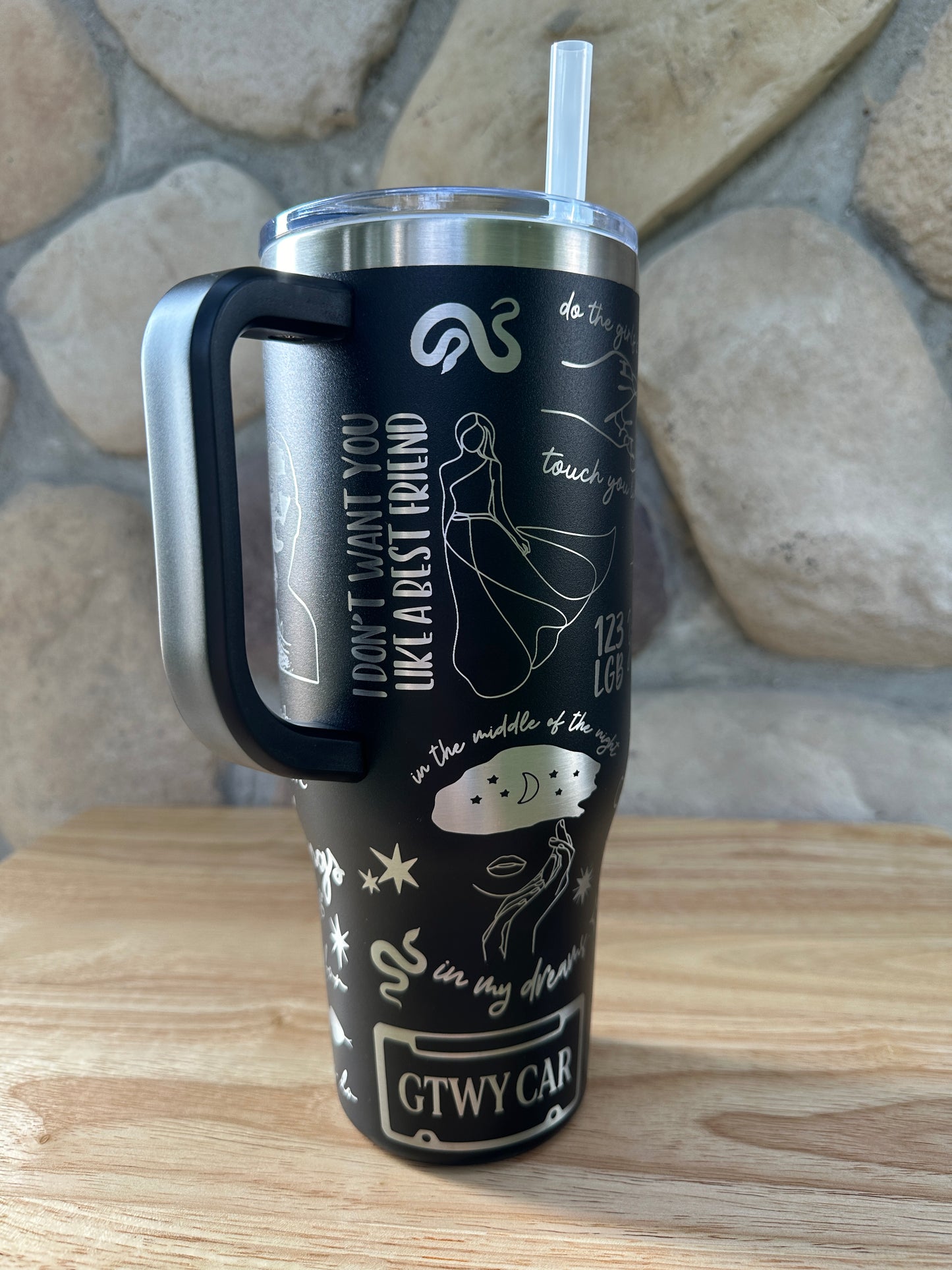 Taylor Swift Reputation - Non-Brand 40oz Tumbler