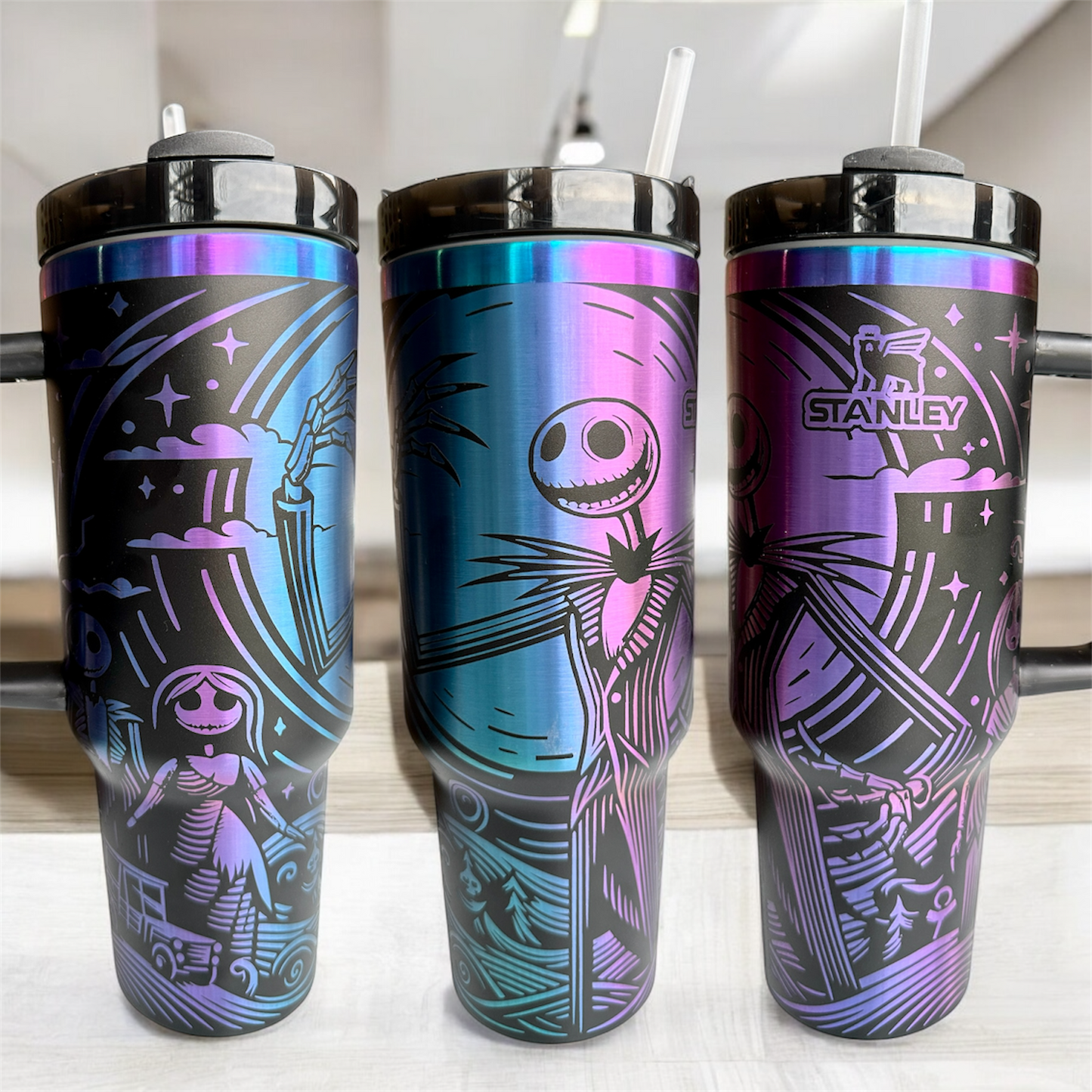 Jack Skellington - Rainbow Tumbler